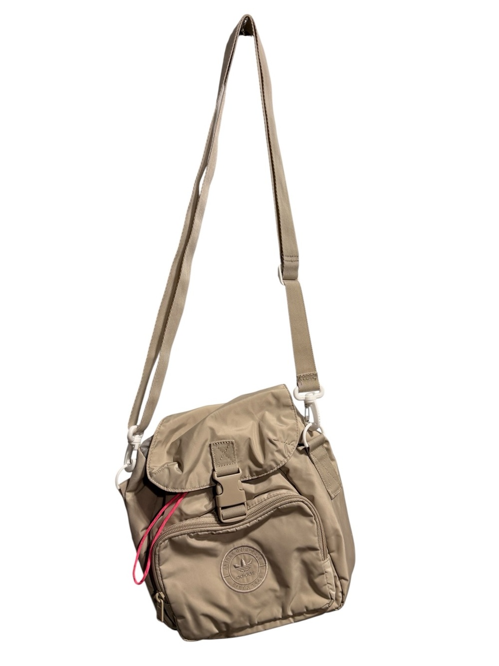 Adidas Originals Micro 3 Mini Backpack Crossbody‎ Tan Bag
